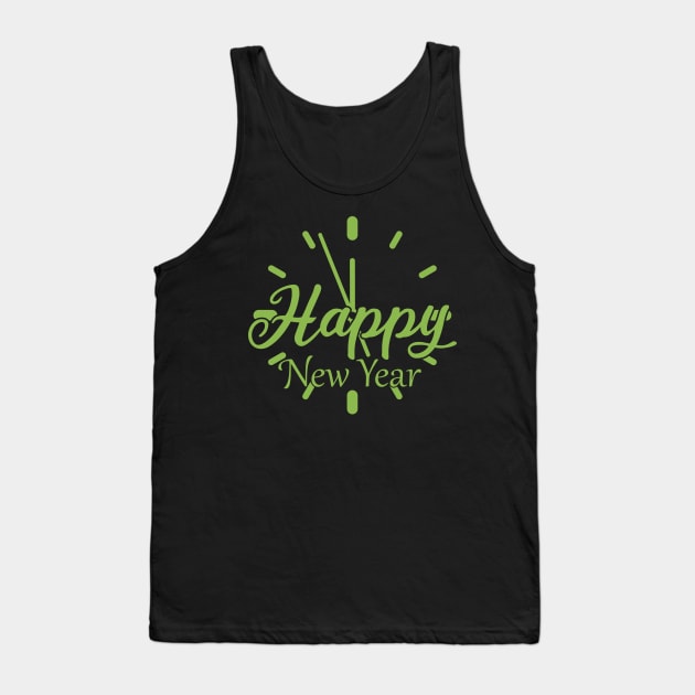 New Year Countdown Tank Top by VecTikSam